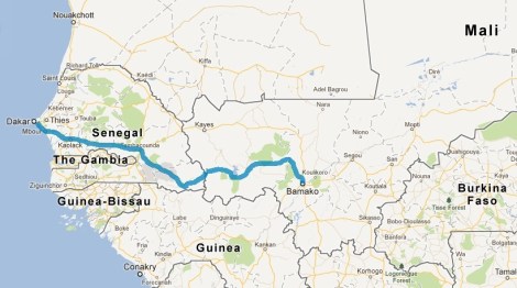 Bamako to Dakar